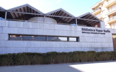 Imatge de l'exterior de la Biblioteca Vapor Badia | Cedida